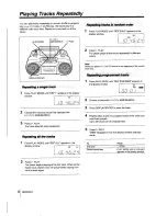 Preview for 8 page of Sony CFD-970 Operating Instructions Manual