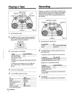 Preview for 10 page of Sony CFD-970 Operating Instructions Manual