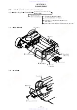 Preview for 11 page of Sony CFD-980 Operating Instructions  (English, Español) Service Manual