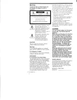 Preview for 2 page of Sony CFD-C1000 - Boombox With Cd Operating Instructions Manual