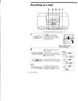 Preview for 10 page of Sony CFD-C1000 - Boombox With Cd Operating Instructions Manual