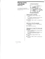 Preview for 14 page of Sony CFD-C1000 - Boombox With Cd Operating Instructions Manual