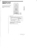 Preview for 19 page of Sony CFD-C1000 - Boombox With Cd Operating Instructions Manual