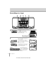 Предварительный просмотр 10 страницы Sony CFD-C646 Operating Instructions Manual