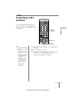 Предварительный просмотр 19 страницы Sony CFD-C646 Operating Instructions Manual