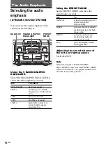 Preview for 18 page of Sony CFD-CD777S MK2 Operating Instructions Manual