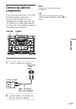 Preview for 21 page of Sony CFD-CD777S MK2 Operating Instructions Manual