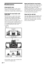 Preview for 26 page of Sony CFD-CD777S MK2 Operating Instructions Manual