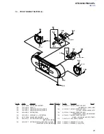 Предварительный просмотр 41 страницы Sony CFD CFD-S03CP Service Manual