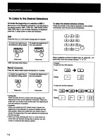 Preview for 14 page of Sony CFD-DW250L Operating Instructions Manual