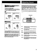 Preview for 15 page of Sony CFD-DW250L Operating Instructions Manual