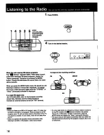 Preview for 16 page of Sony CFD-DW250L Operating Instructions Manual