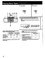 Предварительный просмотр 18 страницы Sony CFD-DW250L Operating Instructions Manual