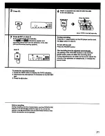 Предварительный просмотр 21 страницы Sony CFD-DW250L Operating Instructions Manual