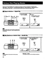 Предварительный просмотр 26 страницы Sony CFD-DW250L Operating Instructions Manual