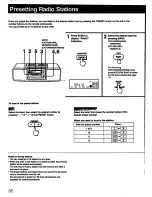 Предварительный просмотр 32 страницы Sony CFD-DW250L Operating Instructions Manual