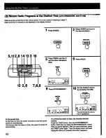 Предварительный просмотр 40 страницы Sony CFD-DW250L Operating Instructions Manual