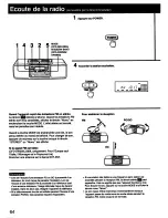 Предварительный просмотр 64 страницы Sony CFD-DW250L Operating Instructions Manual