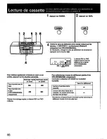 Предварительный просмотр 66 страницы Sony CFD-DW250L Operating Instructions Manual