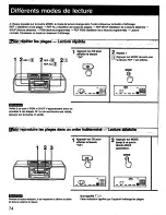 Предварительный просмотр 74 страницы Sony CFD-DW250L Operating Instructions Manual