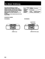 Предварительный просмотр 100 страницы Sony CFD-DW250L Operating Instructions Manual