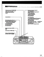 Предварительный просмотр 103 страницы Sony CFD-DW250L Operating Instructions Manual