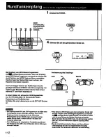 Предварительный просмотр 112 страницы Sony CFD-DW250L Operating Instructions Manual