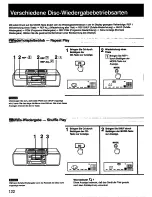 Preview for 122 page of Sony CFD-DW250L Operating Instructions Manual