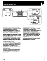 Preview for 190 page of Sony CFD-DW250L Operating Instructions Manual