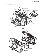 Предварительный просмотр 9 страницы Sony CFD-E100 Service Manual