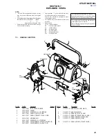 Предварительный просмотр 45 страницы Sony CFD-E100 Service Manual