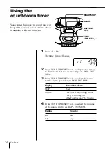 Предварительный просмотр 24 страницы Sony CFD-E55 Operating Instructions  (primary manual) Operating Instructions Manual