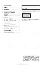 Preview for 2 page of Sony CFD-E55L Service Manual