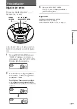 Preview for 51 page of Sony CFD-E75 Marketing Operating Instructions Manual