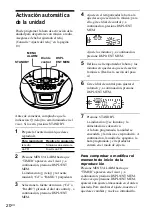 Preview for 52 page of Sony CFD-E75 Marketing Operating Instructions Manual