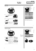 Preview for 5 page of Sony CFD-E75 Marketing Service Manual