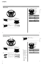 Preview for 6 page of Sony CFD-E75 Marketing Service Manual