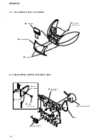 Предварительный просмотр 12 страницы Sony CFD-E75L Service Manual