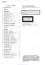 Preview for 2 page of Sony CFD-E77L Service Manual