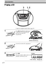 Предварительный просмотр 4 страницы Sony CFD-E90L Operating Instructions Manual