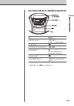 Предварительный просмотр 9 страницы Sony CFD-E90L Operating Instructions Manual