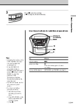 Предварительный просмотр 11 страницы Sony CFD-E90L Operating Instructions Manual