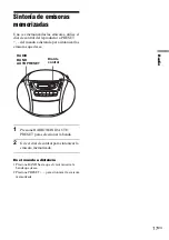 Предварительный просмотр 49 страницы Sony CFD-E90L Operating Instructions Manual