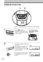 Preview for 42 page of Sony CFD-E95 - Cd Radio Cassette-corder Operating Instructions Manual