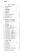 Предварительный просмотр 2 страницы Sony CFD-E95 - Cd Radio Cassette-corder Service Manual