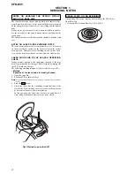 Предварительный просмотр 4 страницы Sony CFD-E95 - Cd Radio Cassette-corder Service Manual