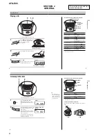 Предварительный просмотр 6 страницы Sony CFD-E95 - Cd Radio Cassette-corder Service Manual