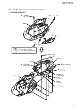 Предварительный просмотр 7 страницы Sony CFD-F10 - Cd Radio Cassette-corder Service Manual