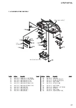 Предварительный просмотр 43 страницы Sony CFD-F10 - Cd Radio Cassette-corder Service Manual