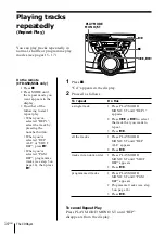 Preview for 14 page of Sony CFD-G30 - Cd Radio Cassette-corder Operating Instructions Manual